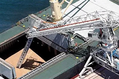 সমাহিত স্ক্র্যাপার টাইপ শিপ আনলোডার স্ট্রাকচার